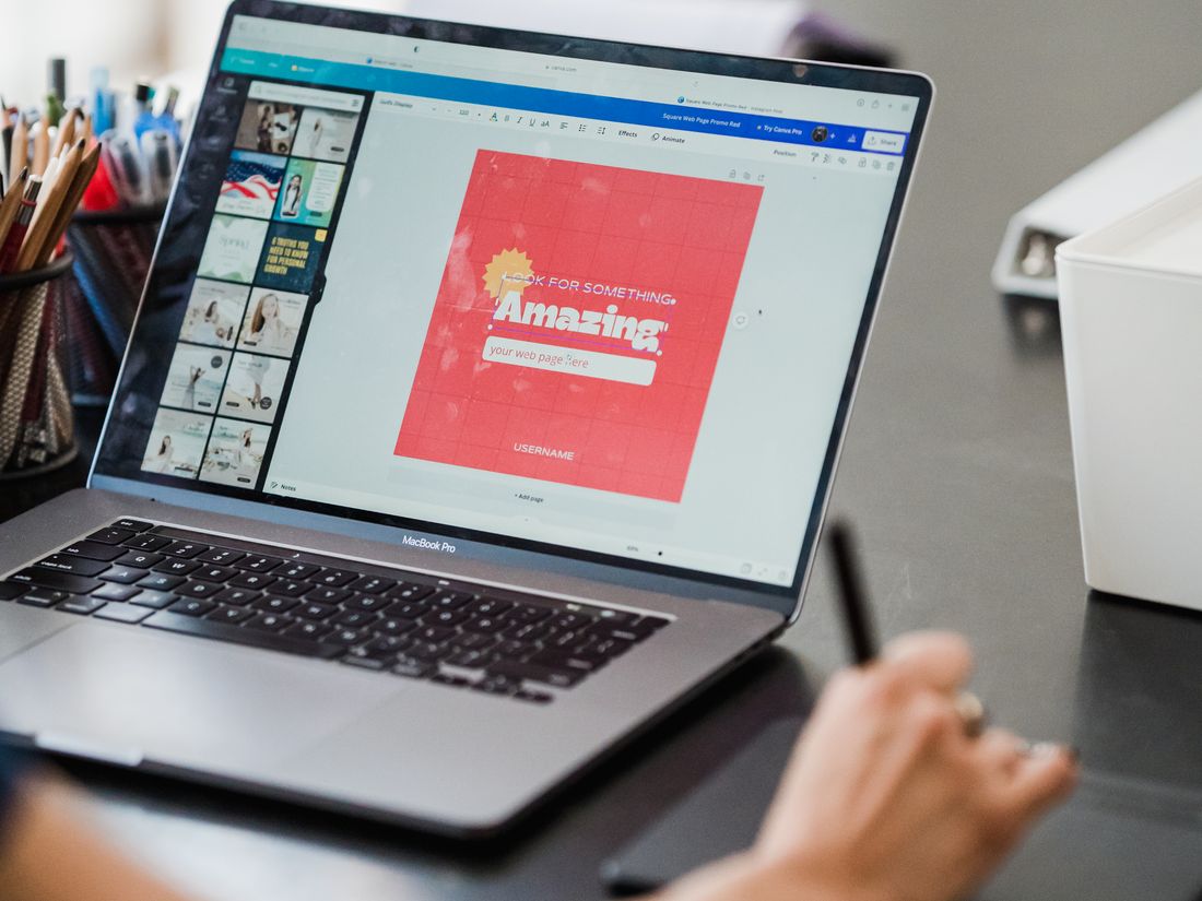 Before and after of a clinic website, showing a dated generic design transformed into a clean modern branded site